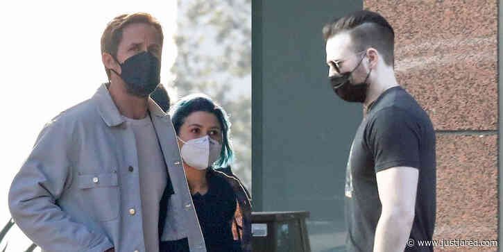 Ryan Gosling & Chris Evans Spotted On Set of Netflix's 'The Gray Man' in L.A. (Photos)