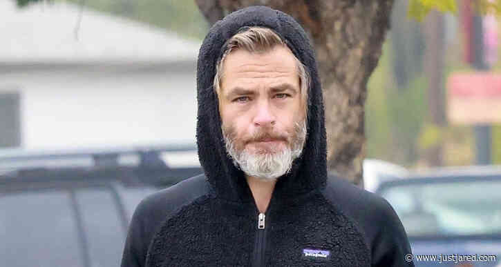 Chris Pine Goes Comfy On a Coffee Run in Los Feliz