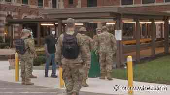 National Guard troops now on ground to help offset workload in healthcare system