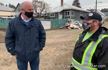 'It's just unbelievable': Public Safety Minister Mike Farnworth tours Princeton flood – Nelson Star - Nelson Star