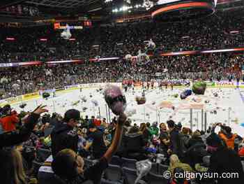 Teddy Bear Toss on tap Saturday for high-scoring Hitmen - Calgary Sun