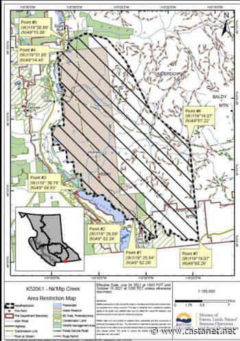 BC Wildfire Service implements area restriction around Nk'Mip wildfire near Osoyoos - Penticton News - Castanet.net