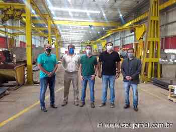 Prefeito de Capivari, Vitor Riccomini, visita a empresa Bernauer - SeuJornal