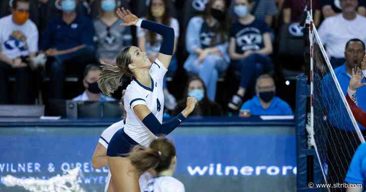 BYU beats Utah to advance to the Sweet 16 of the NCAA volleyball tournament