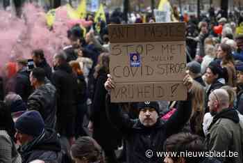 LIVE. Opnieuw betoging tegen coronamaatregelen: Brusselse politie houdt zich klaar