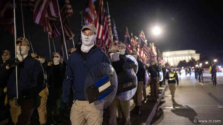 White supremacists left out in the cold in DC, literally