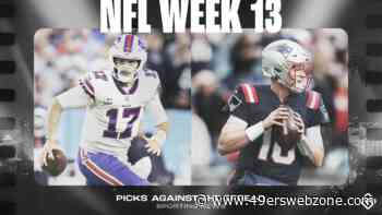 NFL picks, predictions against spread Week 13: Bills stop Patriots; Chiefs slow Broncos; 49ers, Dolphins stay hot