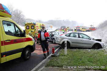 Winterglätte: Schwerer Unfall in Dresden - Sächsische.de