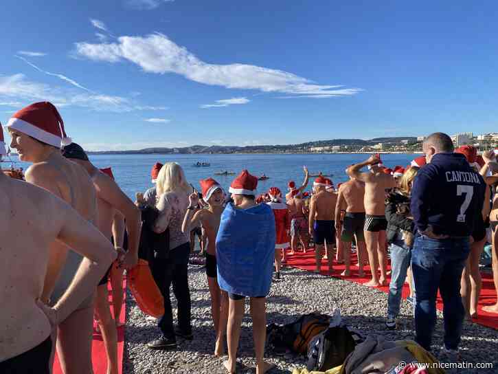 Ils se sont jetés à l’eau pour le traditionnel bain de Noël à Cagnes-sur-Mer et nous expliquent pourquoi