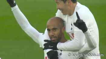 Moura blasts Spurs into early lead over Norwich