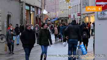 Einkaufen in Augsburg: Wenig Weihnachtsgeschäft trotz voller Innenstadt