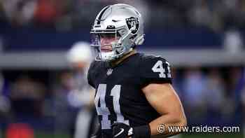 Raiders promote FB Sutton Smith to active roster - Raiders.com
