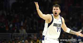 NBA: Dallas Mavericks siegen bei Comeback von Luka Doncic - SPORT1