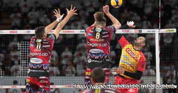Volley, Perugia stende Vibo Valentia. Modena vince in rimonta - Sportmediaset - Sport Mediaset