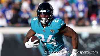 Carlos Hyde scored 1-yard touchdown, Jaguars trail Rams 13-7