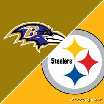 Follow live: Ravens mix it up with Steelers in AFC North showdown