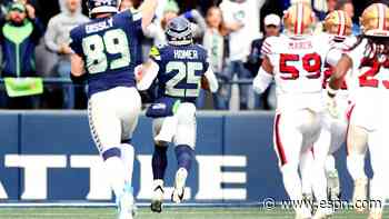 Seahawks stun 49ers with 73-yard fake punt touchdown