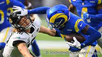 Rams lead Jaguars 16-7 at halftime