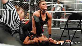 WWE NXT WarGames 2021: Mandy Rose And Rhea Ripley Trade Shots - SportzWiki