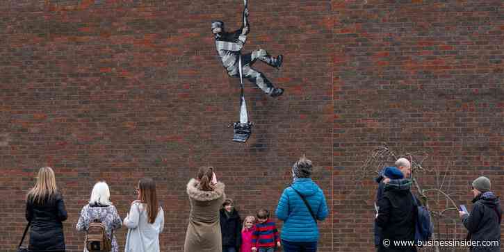 Banksy is raising $13 million to help convert a British prison that once held Oscar Wilde into a community art center