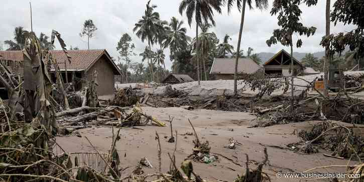 At least 14 people have died and 56 are injured after a volcano erupted suddenly in Java, Indonesia, authorities said