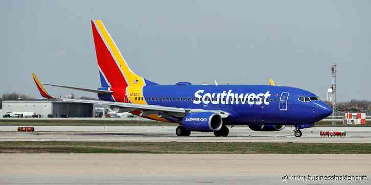 A Southwest Airlines passenger opened a galley door and jumped out of a plane while it was taxiing, authorities say