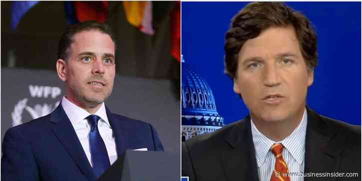 Email leak reveals the surprising friendship between Hunter Biden and his 'buddy' Tucker Carlson, says report