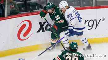 Kaprizov gets shootout winner; Wild beat Maple Leafs 4-3