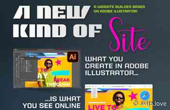 Svija - A Website Builder Based on Adobe Illustrator