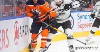 Connor McDavid ejected for boarding as Edmonton Oilers fall to Kings
