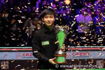 Zhao Xintong craving karaoke celebrations after claiming UK Championship crown - St Helens Star