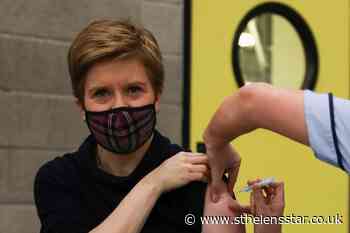 Sturgeon urges vaccine uptake as she gets booster jag - St Helens Star