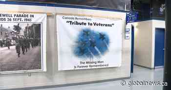 Walk-thru Remembrance Day display at SaskTel Centre in Saskatoon - Globalnews.ca