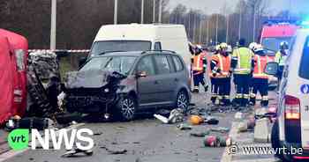 Ongeval in Lendelede eist zware tol: 2 doden en 3 gewonden - VRT NWS