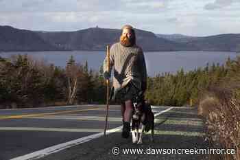 Kilted Scotsman completes 8000-kilometre fundraising walk across Canada - Dawson Creek Mirror