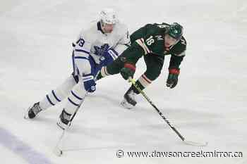Kaprizov gets shootout winner; Wild beat Maple Leafs 4-3 - Dawson Creek Mirror