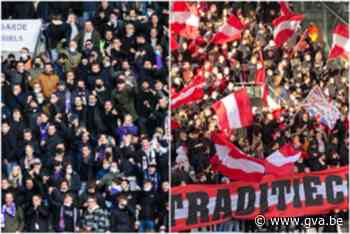 Fans Beerschot en Antwerp geven weinig gehoor aan smeekbede van Pro League om mondmaskers op te zetten - Gazet van Antwerpen