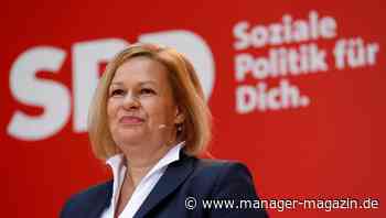 SPD: Karl Lauterbach wird Gesundheitsminister, Nancy Faeser neue Innenministerin