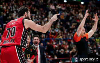 Eurolega, Olimpia Milano contro Alba Berlino in diretta dalle 20 su Sky Sport Arena - Sky Sport