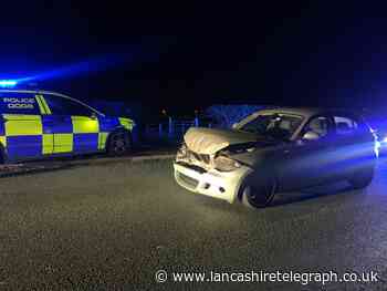 M55: Drunk motorist was driving THIS vehicle on motorway