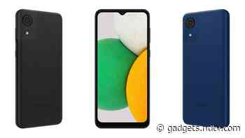 Samsung Galaxy A03 Core With 5,000mAh Battery Launched in India: Price, Specifications
