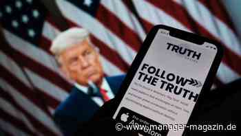 Donald Trump sammelt eine Milliarde US-Dollar von Anlegern für Netzwerk ein