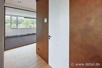 Flächenbündiges Drehflügeltür-System - DETAIL.de - das Architektur und Bau-Portal