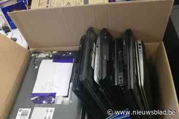 Politie ontmantelt bende die laptops steelt