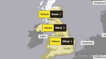 UK weather: Storm Barra set to batter Britain as thousands of homes still without power nine days after Storm Arwen - Sky News