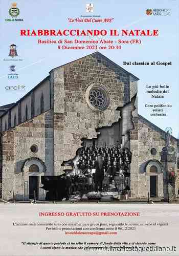 Sora, eventi di fine anno al via mercoledi' col concerto "Riabbracciando il Natale" - L'Inchiesta Quotidiano OnLine