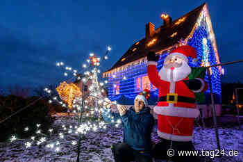 Der blinkende Weihnachts-Wahnsinn in Chemnitz - An diesem Haus leuchten Tausende Lichter - TAG24