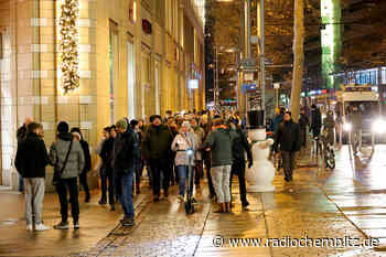 Erneut unerlaubter "Corona-Spaziergang" in Chemnitz - Radio Chemnitz