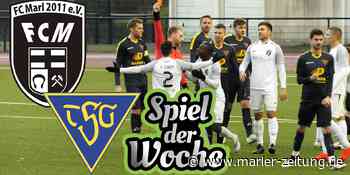 Spiel der Woche: FC Marl gegen TSG Dülmen - Marler Zeitung