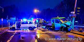 Marl: Mehrere Verletzte bei Unfall an der Abfahrt Rappaportstraße/A52 - Marler Zeitung